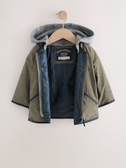Khaki Green Dinosaur Embroidered Jacket (3mths-7yrs) - Image 8 of 10