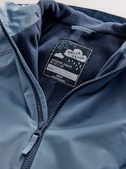 Azul teñido anudado - Traje impermeable con forro polar (3 meses - 7 años) - Imagen 6 de 7