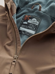 Brown Waterproof Fleece Lined Puddlesuit (3mths-7yrs) - Image 4 of 4