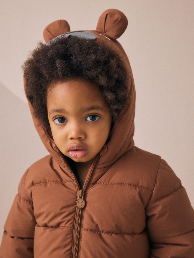 Marrón - Traje para la nieve impermeable (3 meses a 7 años) - Imagen 2 de 7 Marrón - Traje para la nieve impermeable (3 meses a 7 años) - Imagen 2 de 7