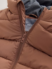 Brown Shower Resistant Snowsuit (3mths-7yrs) - Image 6 of 7