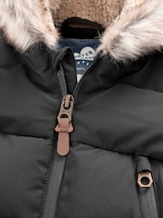 Black Waterproof Padded Snowsuit (3mths-7yrs) - Image 9 of 10