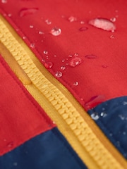 Navy Colourblock Waterproof Fleece Lined Puddlesuit (3mths-7yrs) - Image 3 of 5