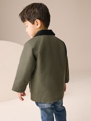 Khaki Green Cord Collar Coat (3mths-7yrs) - Image 2 of 8