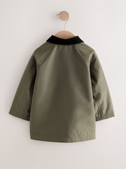 Khaki Green Cord Collar Coat (3mths-7yrs) - Image 5 of 8