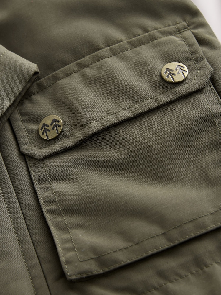Khaki Green Cord Collar Coat (3mths-7yrs) - Image 8 of 8