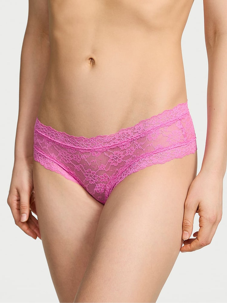 Victoria's Secret New Peony Pink Cheeky Knickers - Image 1 of 3