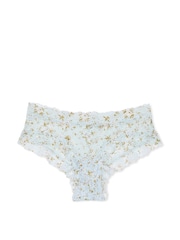 Victoria's Secret Palest Blue Floral Cheeky Knickers - Image 3 of 3
