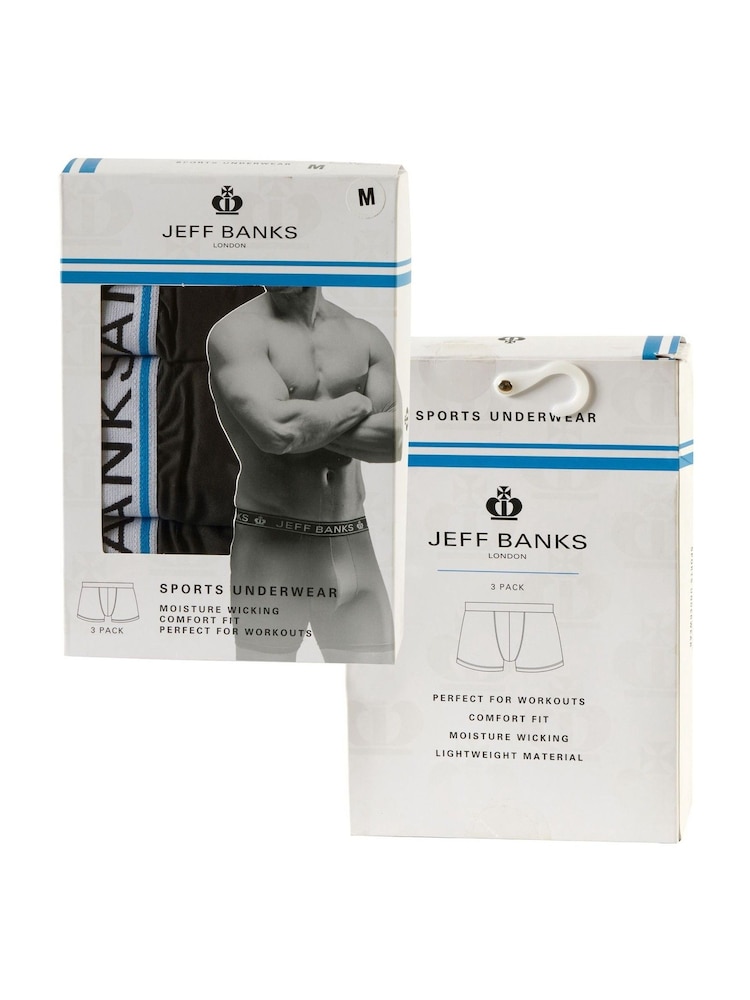 Jeff Banks Black Sports Underwear - Image 2 of 3