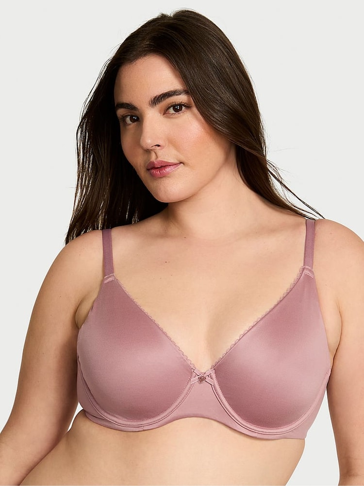 Victoria's Secret Nostalgia Rose Pink Minimiser Invisible Lift Bra - Image 1 of 3
