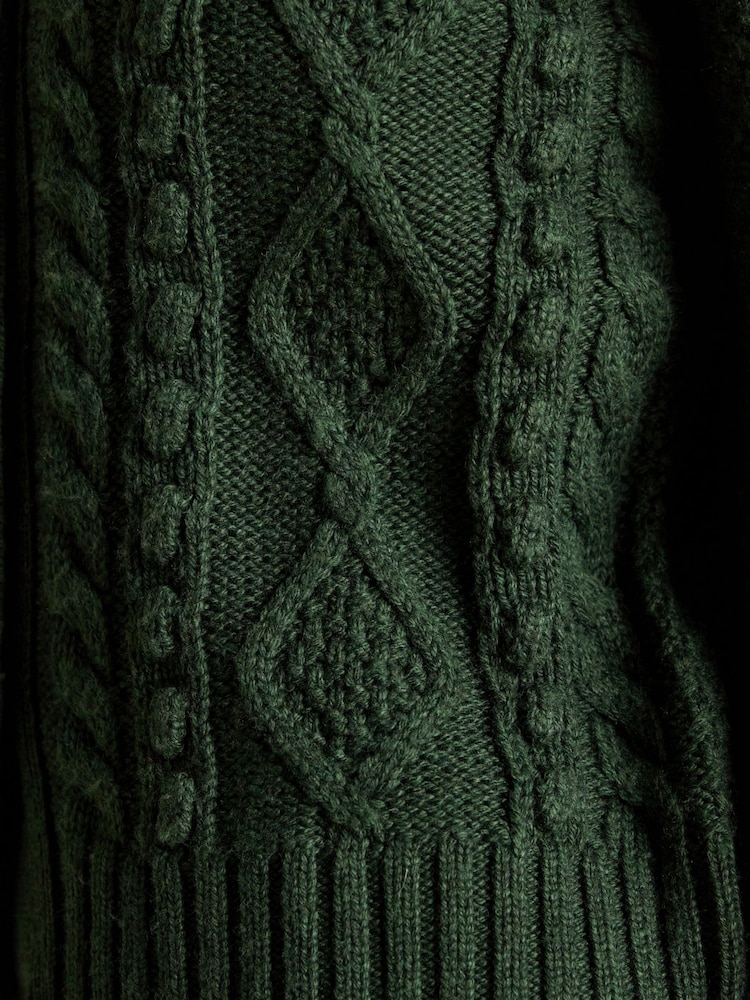 Verde - Cárdigan de punto de ochos Joules Rafferty - Imagen 8 de 8 Verde - Cárdigan de punto de ochos Joules Rafferty - Imagen 8 de 8