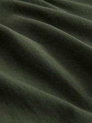 Khaki Green 100% Cotton Short Sleeve T-Shirt - Image 3 of 3