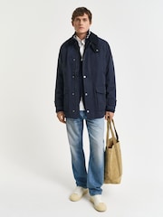 GANT Blue Spring Decker Jacket - Image 3 of 7