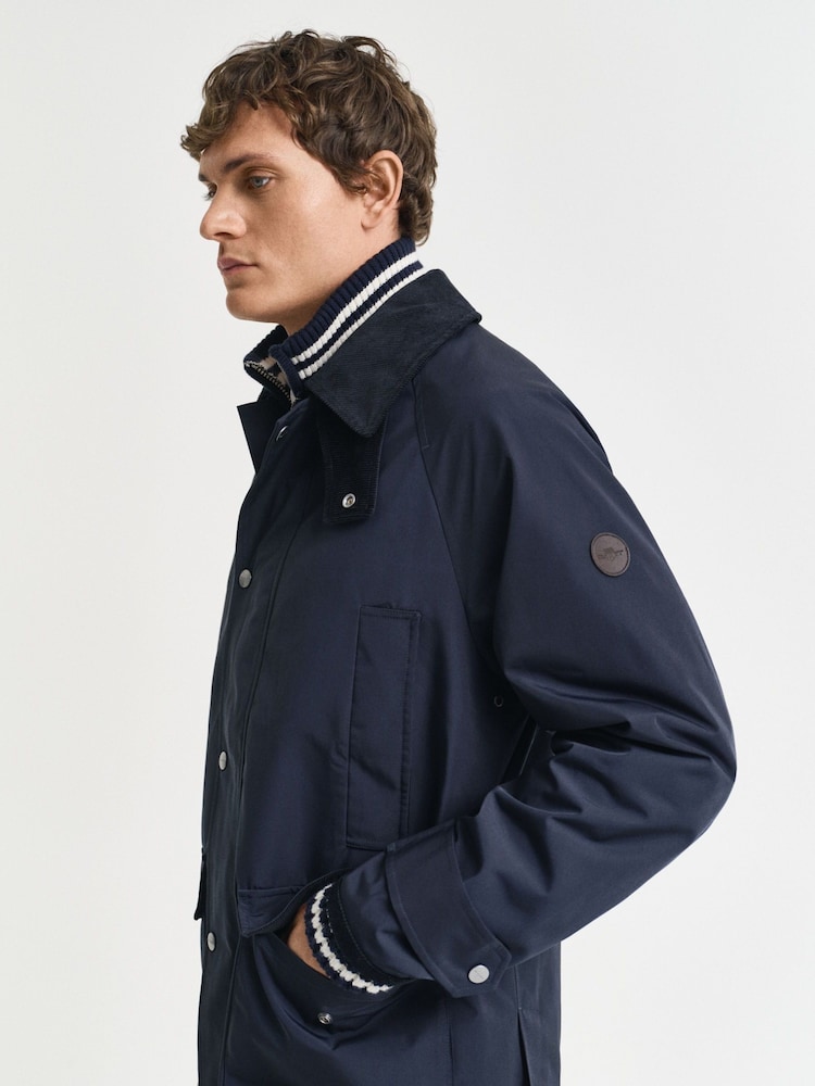 GANT Blue Spring Decker Jacket - Image 5 of 7