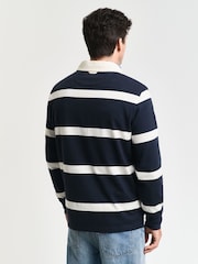 GANT Striped 100% Cotton Rugby Shirt - Imagen 2 de 6