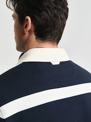 GANT Striped 100% Cotton Rugby Shirt - Imagen 4 de 6