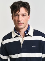 GANT Striped 100% Cotton Rugby Shirt - Imagen 5 de 6