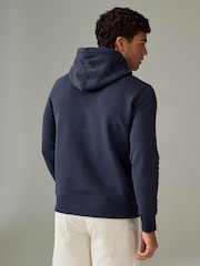 GANT Blue Graphic Hoodie - Image 2 of 5