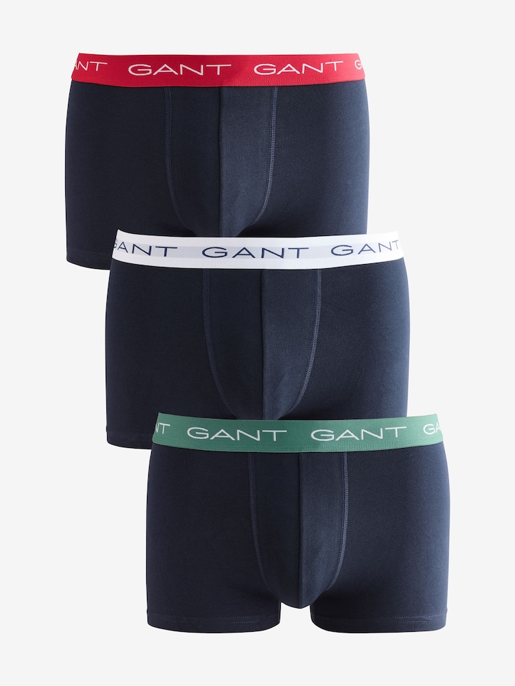 GANT Green Boxers 3 Pack - Image 1 of 5