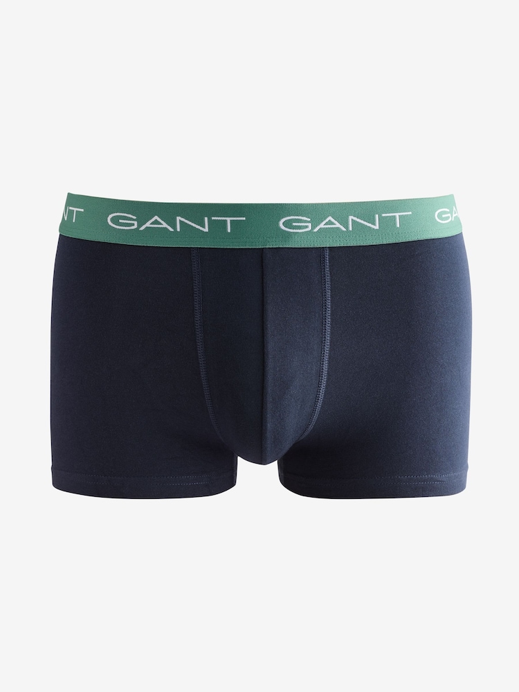 GANT Green Boxers 3 Pack - Image 2 of 5