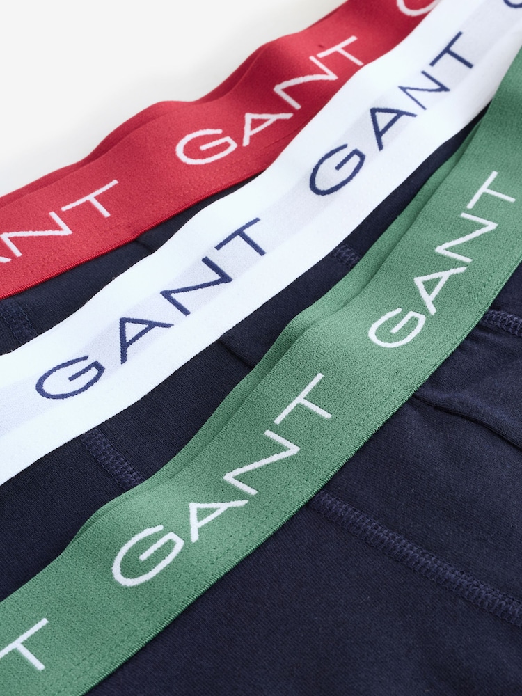 GANT Green Boxers 3 Pack - Image 5 of 5
