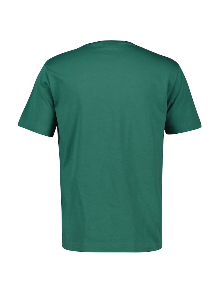 Зеленый - GANT Sports Varsity Graphic T-Shirt - Image 2 of 5
