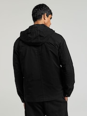 Black Bluff Pocket Shacket with Hood - Image 3 of 11