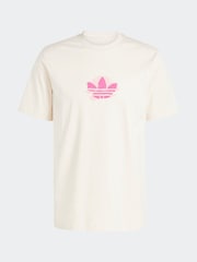 adidas Originals White Sunset Trefoil T-Shirt - Image 6 of 6