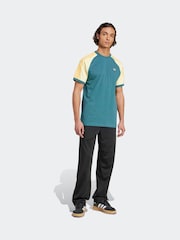 adidas Originals Teal Blue Cali T-Shirt - Image 3 of 6