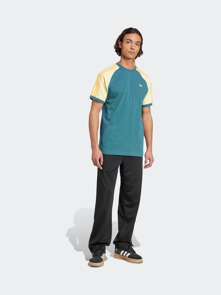 Синьо-зелений - adidas Originals Футболка Cali - Image 3 of 6