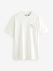 adidas Originals Cream T-Shirt - Image 2 of 2