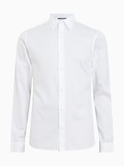 AllSaints White Echo Long Sleeve Shirt - Image 5 of 5