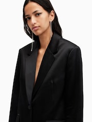 AllSaints Black Sae Blazer - Image 2 of 7