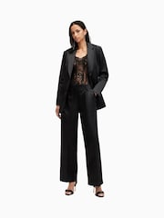 AllSaints Black Sae Blazer - Image 3 of 7