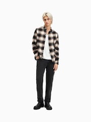 AllSaints Orange Mercy Long Sleeve Shirt - Image 4 of 7