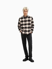 AllSaints Orange Mercy Long Sleeve Shirt - Image 5 of 7