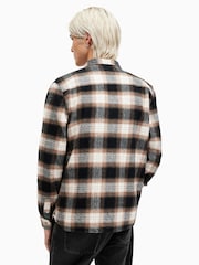 AllSaints Orange Mercy Long Sleeve Shirt - Image 6 of 7