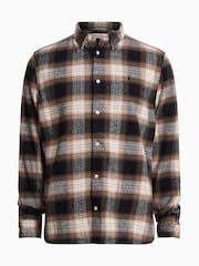 AllSaints Orange Mercy Long Sleeve Shirt - Image 7 of 7