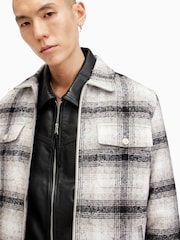 AllSaints White Banshee Jacket - Image 2 of 10