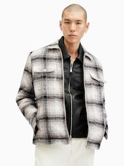 AllSaints White Banshee Jacket - Image 4 of 10