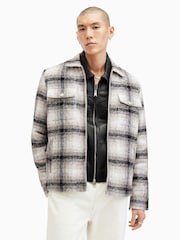 AllSaints White Banshee Jacket - Image 7 of 10