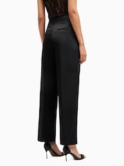 AllSaints Black Sae Trousers - Image 4 of 7