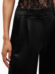 AllSaints Black Sae Trousers - Image 5 of 7