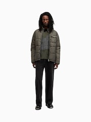 AllSaints Green Griffin Rev Jacket - Image 3 of 10