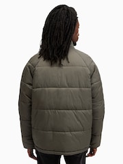 AllSaints Green Griffin Rev Jacket - Image 9 of 10