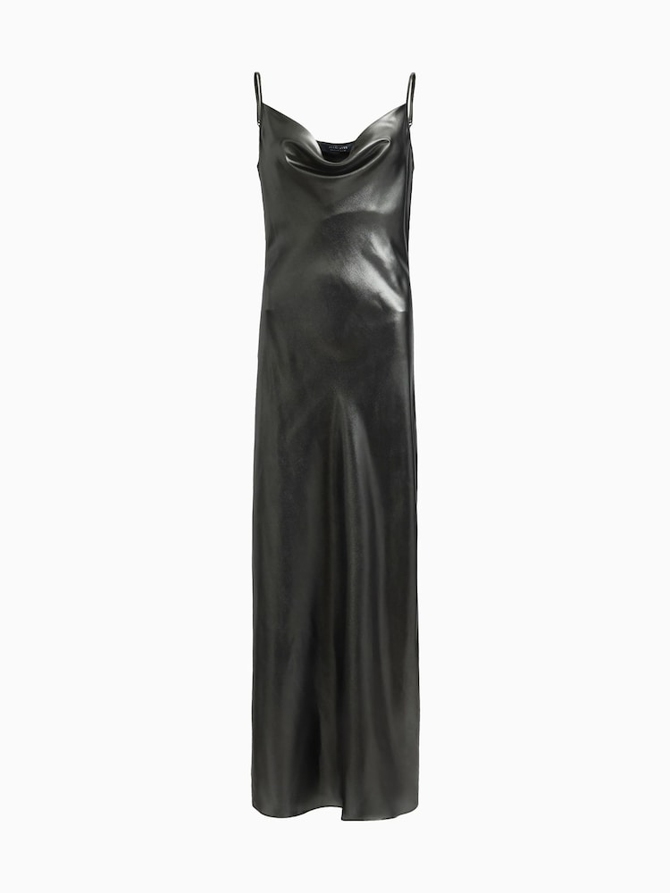 AllSaints Grey Hadley Dress - Image 6 of 6 AllSaints Grey Hadley Dress - Image 6 of 6