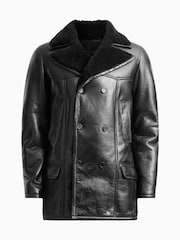 AllSaints Black Selkirk Jacket - Image 6 of 6