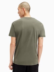 AllSaints Green/Brown/Black Brace Short Sleeves Crew T-Shirts 3 Pack - Image 7 of 7