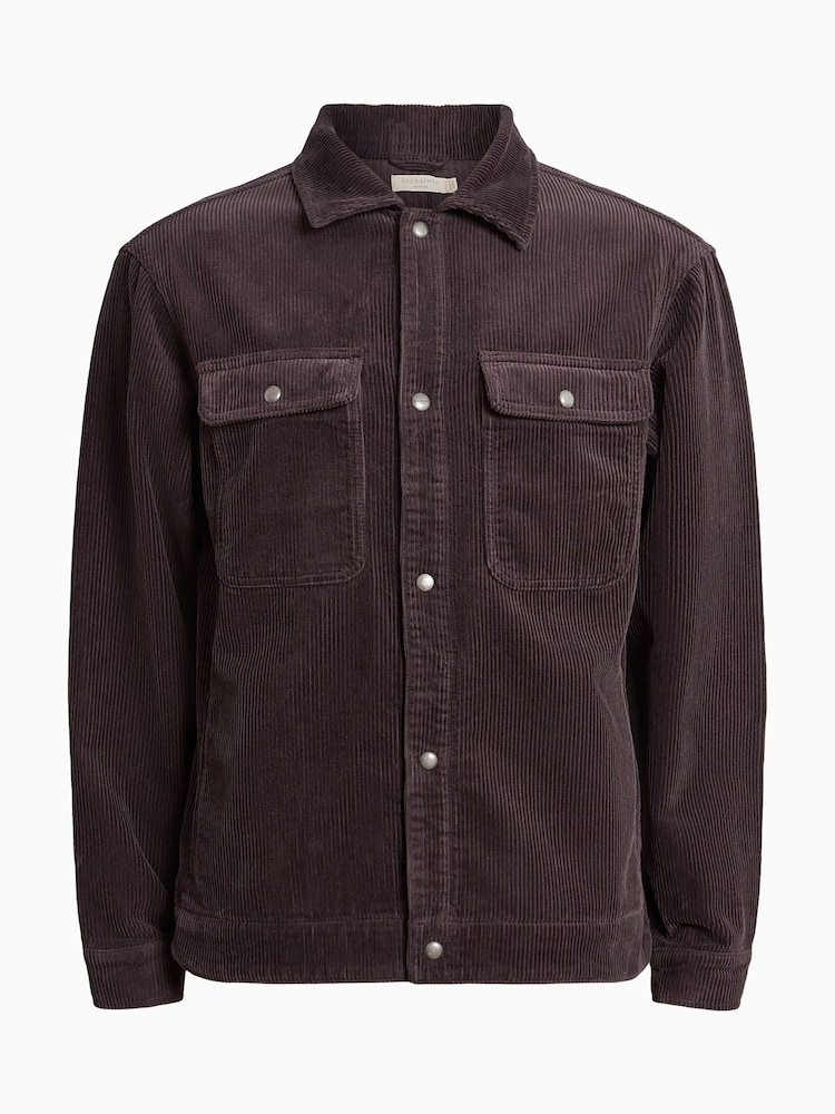 AllSaints Castleford 100% Cotton Shirt - Image 7 of 7