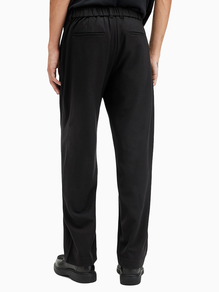AllSaints Black Halla Trousers - Image 4 of 6